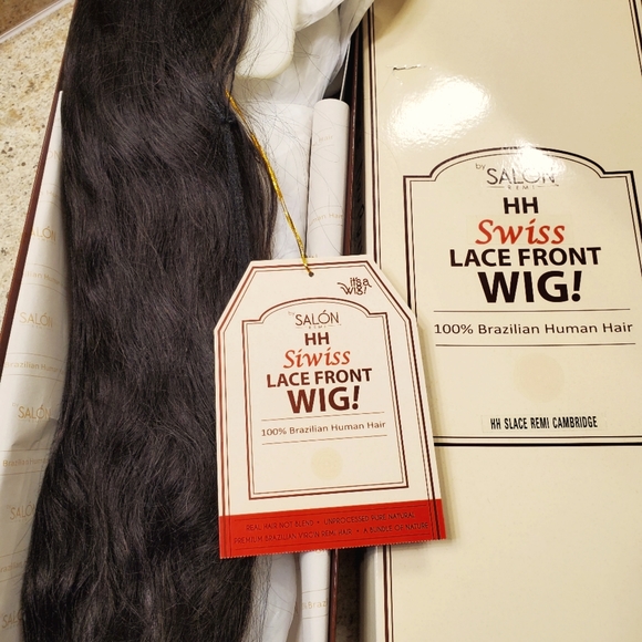 Lace front wig